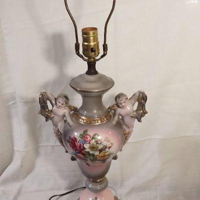 Cherub lamp (rare colors)
