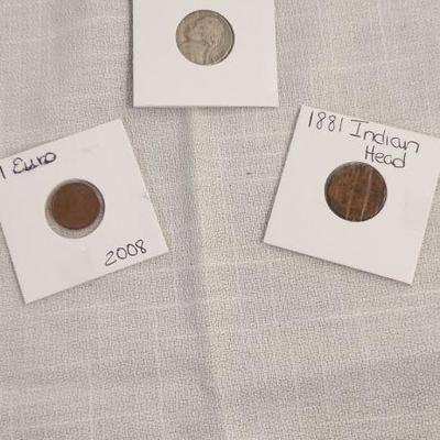 Coins (more than pictured)