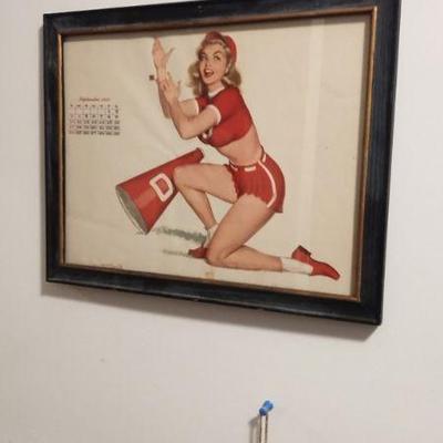 Original Vintage Pin up Calendars (more than what's shown)
