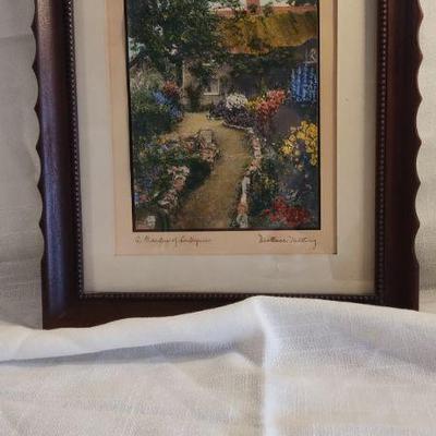 Wallace Nutting "Larkspur"