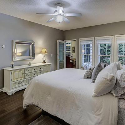 Dresser and mirror
