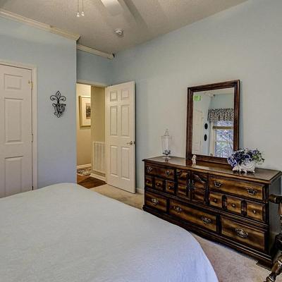 Dresser and mirror