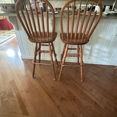 Matching bar stools