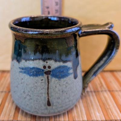 Mel Cornshucker Signed Cherokee Stoneware Mug