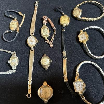 Watches Including Hamilton, Timex, And More 