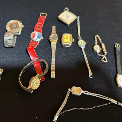 Eleven Watches Including Vintage 