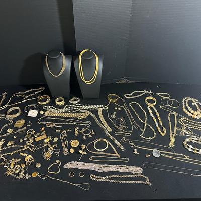 Gold Toned Jewelry 