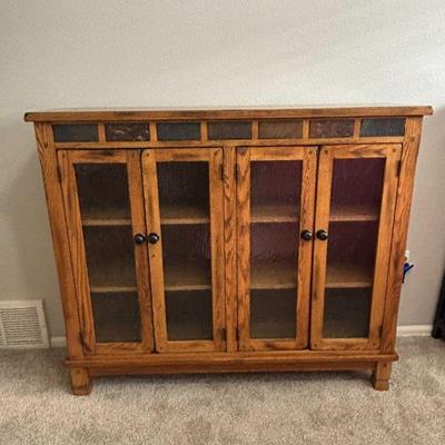 Lot #25 - Sunny Designs Sedona Bookcase w/ 4 Doors