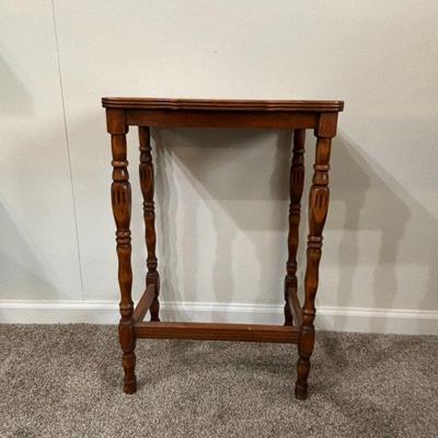 Lot #79 - Vintage Wooden Accent Table