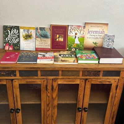 Lot #30 - Lot of Inspirational and Religious Books - Various Titles and Themes.
