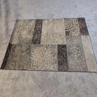 Lot #138 - Decorative Area Rug in Brown & Grey