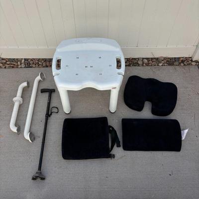 Lot #168 - Bathroom Safety and Comfort Aids Lot