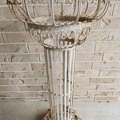 Wrought Iron Plant Stand 