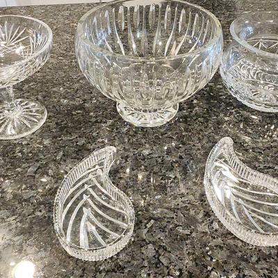 5 Pieces Of Waterford Crystal 