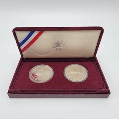 1983 & 1984 Los Angeles Olympics United States Silver Dollars