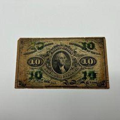 1863? $0.10 bill