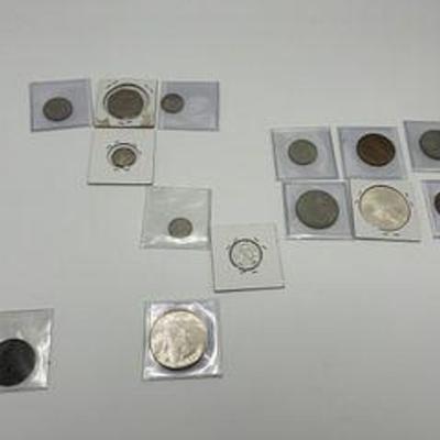 Assorted Coins Foriegn & US