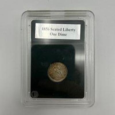 1856 Seated Liberty One Dime