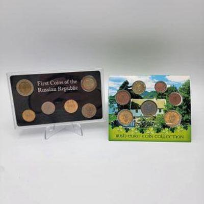 First Coins of the Russian Republic & Irish Euro Coin Collection