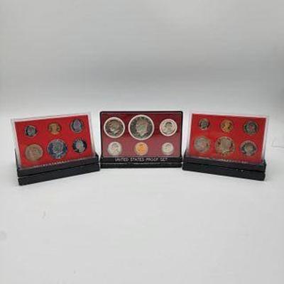 United States Proof Sets 1976-1982 (3)