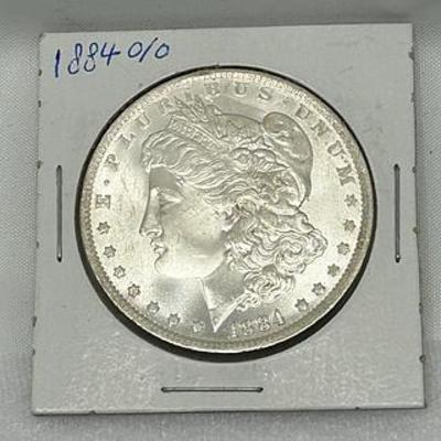 Morgan Silver Dollar 1884 O/O