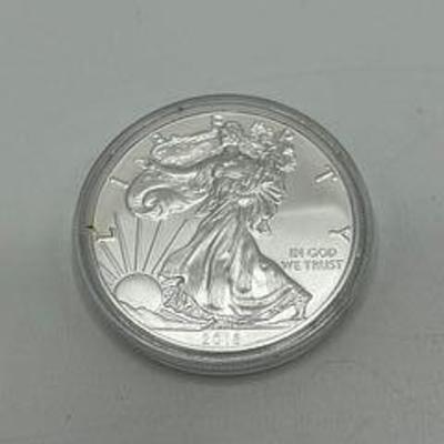 2018 US 1 oz Fine Silver-One Dollar