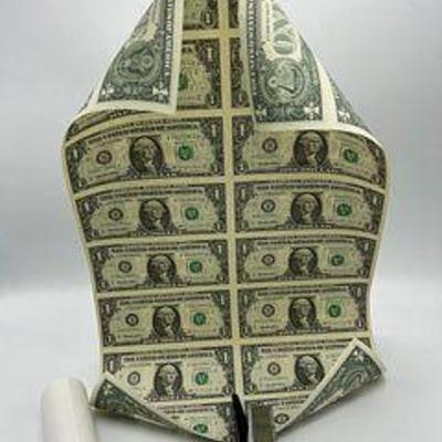 Uncut Sheet Roll of US 1 Dollar Bills - 16 bills - Series 1995