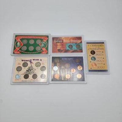 Assorted US Coin Collections (1800s-2000s)