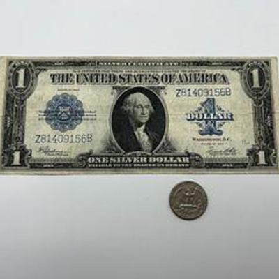 1923 $1 Silver certificate