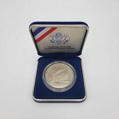 United States Constitution Coins - 1987 Silver Dollar