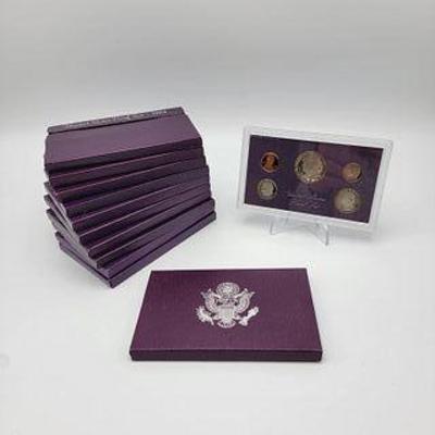 1884-1992 United States Mint Proof Sets (11)