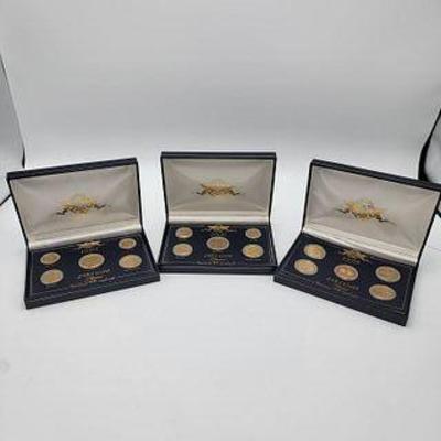  1999-2000 24 Karat Gold Plated US Coins