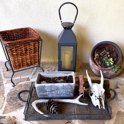 Variety Display Patio Decor 