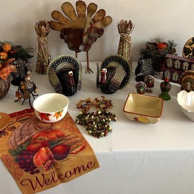 Thanksgiving Metal Turkeys And More!