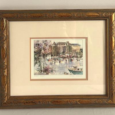 "Harbor Retreat" Watercolor Print By Marilyn Simandle
