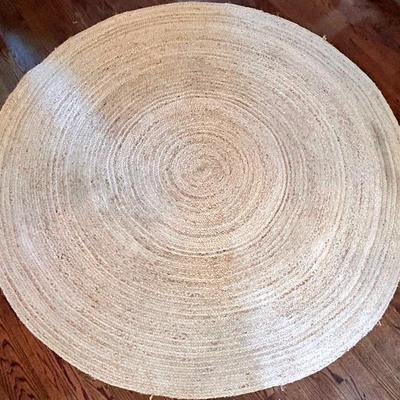 NuLOOM Jute 8’ Round Rug 