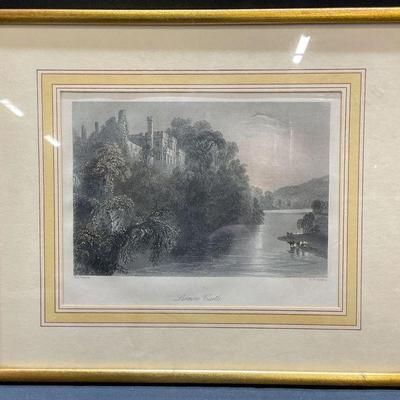 145: Antq Framed Engraving After Bartlett Lismore
