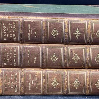 793: 1921 HISTORY OF THE CITY OF NEW YORK Vol 1-3
