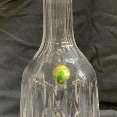 165: WATERFORD Cut Crystal Decanter W Stopper
