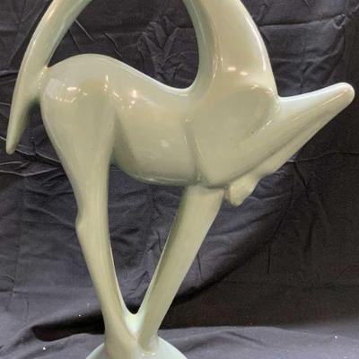 303: Royal Haeger Vtg Ceramic Gazelle Sculpture
