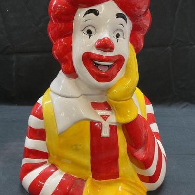 54: 1997 Treasure Craft Ronald McDonald Cookie Jar
