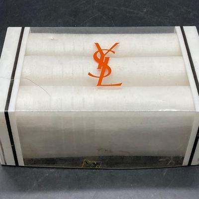 780: YVES SAINT LAURENT Cotton Handkerchiefs NIB
