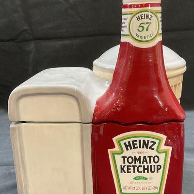 51: 2002 Benjamin Medwin Heinz Ketchup Cookie Jar
