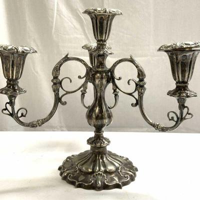 574: GORHAM SILVER PLATED 4 Arm Candelabra
