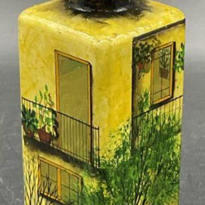 243: ELVIS 373 Hand Painted Glass Perfume Bottle
