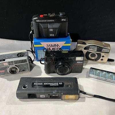 Vintage Nostalgic Camera Collection Ft Kodak & More