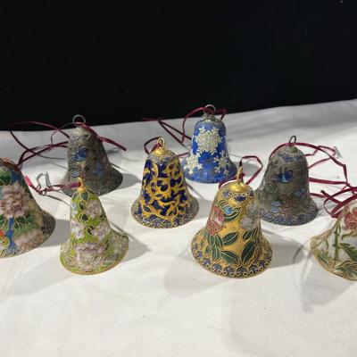 Vintage Cloisonné Bell Collection 
