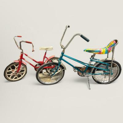 Vintage Murray Eliminator 70s Banana Seat Bicycle & 80s Strawberry Shortcake 