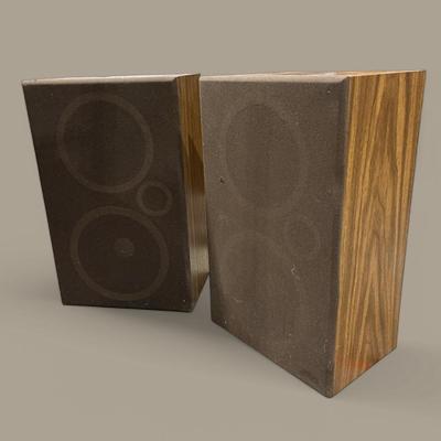 Vintage Fisher Speaker System 