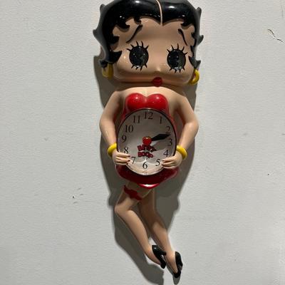 Betty Boop Wall Clock 